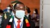 津巴布韦总统姆南加古瓦在埃塞俄比亚出席非洲联盟大会（2022年2月25日）