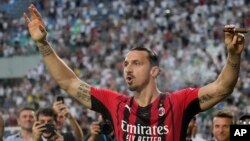 Zlatan Ibrahimovic na AC Milan 