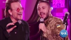 When Not Tending to War Wounded, Ukraine Rock Star Jams With Bono, Sheeran