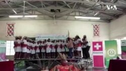 Tsholotsho High School Choir Entertaining Locals, Visitors