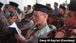 Buya Ahmad Syafii Maarif wafat pada Jumat 27 Mei 2022 di RS PKU Muhammadiyah Gamping, Yogyakarta. (Foto: Koleksi Deny Al Asy'ari-SM)