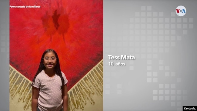 Tess Mata, 10 años.