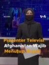 Presenter TV Afghanistan Wajib Tutup Wajah