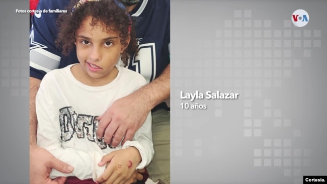 Layla Salazar, 10 años.