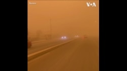 伊拉克沙尘暴导致学校、机构关闭 航班停飞 