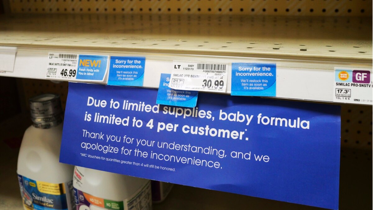 Parents Hunting for Baby Formula as Shortage Spans US - Vimarsana News