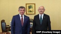 SEROKÊ CHP BAŞKANI KEMAL KILIÇDAROĞLU, SEROKÊ GELECEK PARTİSİ AHMET DAVUTOĞLU
