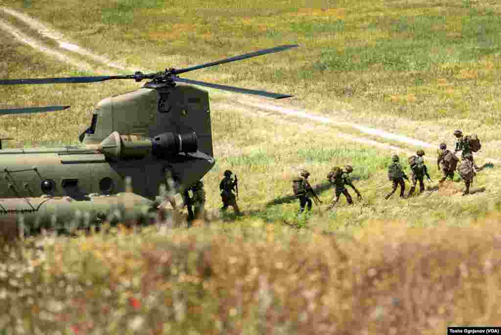 NATO drill Swift Response 22, Military Center Krivolak, North Macedonia