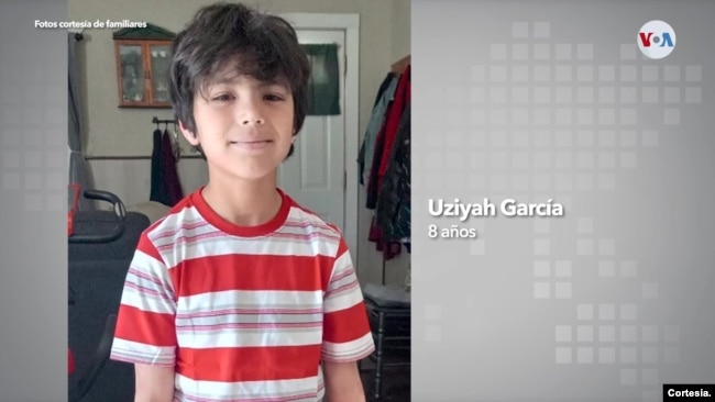 Uziyah García, 8 años.