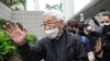 FILE - Catholic Cardinal Joseph Zen leaves after an appearance at a court in Hong Kong, May 24, 2022. He was charged in relation to past fundraising for activists.