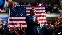 FILE - Sen. Ted Cruz, a Republican representing Texas, speaks at a campaign event for David McCormick, a Republican candidate for U.S. Senate in Pennsylvania, in Lititz, Pennsylvania, May 13, 2022. 