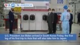VOA60 America - President Biden arrives in South Korea