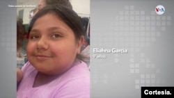 Eliahna García, 9 años.