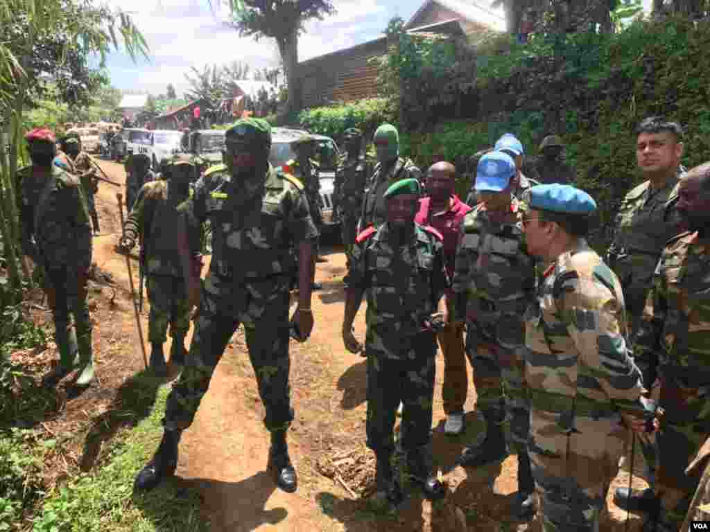 The Joint Congo army and UN Organization Stabilization Mission in the DRC (MONUSCO) crackdown on M23 rebels. Photo by Austere Malivika.