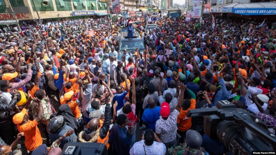 Odinga oo ka ololeynaya xaafadda Soomaalida ee Islii