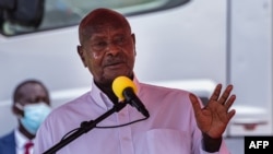 Rais wa Uganda Yoweri Museveni.