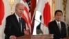 FILE - U.S. President Joe Biden (left) and Japanese Prime Minister Fumio Kishida hold a press conference at Tokyo's Akasaka Palace on May 23, 2022.