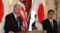 U.S. President Joe Biden and Japanese Prime Minister Fumio Kishida hold a press conference at Tokyo's Akasaka Palace on May 23, 2022.