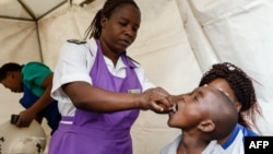 Une campagne de vaccination à Harare en 2018.