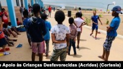 Crianças em Cabo Verde