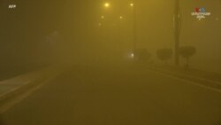 Իրաքի Ֆալուջայում տեսանելիությունը կրճատվել է մինչև ընդամենը մի քանի մետր, քանի որ փոշու փոթորիկը իջնում է քաղաքի վրա: 