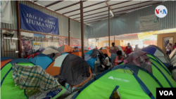 Migrantes esperan en México para entrar en EEUU. [Archivo]