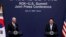 윤석열 한국 대통령(오른쪽)과 조 바이든 미국 대통령이 지난 5월 서울에서 회담했다.