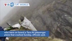 VOA60 World - Plane Wreckage Found in Nepal Mountains; 21 Bodies Recovered