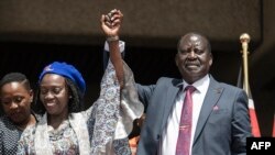  Raila Odinga kumwe na Martha Karua