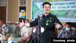 Menteri Pertanian Syahrul Yasin Limpo. (Foto: Humas Kementan)