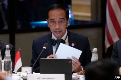 Presiden RI Joko Widodo menghadiri KTT AS-ASEAN di Washington, DC Kamis (12/5).