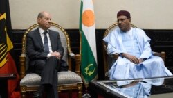 Discussions entre le président nigérien et le chancellier allemand à Niamey