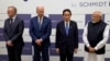 Perdana Menteri Jepang Fumio Kishida (kedua dari kanan) menjadi tuan rumah pertemuan pemimpin kelompok negara Quad di Tokyo, Jepang hari Selasa (24/5). 