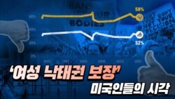 ‘여성 낙태권 보장’ 미국인들의 시각