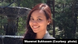 Waewnet Sukkasem, a native of Bangkok, Thailand who is now a tax economist at World Bank in Washington, D.C.