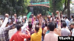 দিনাজপুরের বড়পুকরিয়া কয়লা খনিতে আবারও শ্রমিক বিক্ষোভ