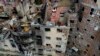 Bangunan rusak akibat serangan terlihat di Irpin, di pinggiran Kyiv, Ukraina, Kamis, 26 Mei 2022. (Foto: AP/Natacha Pisarenko)