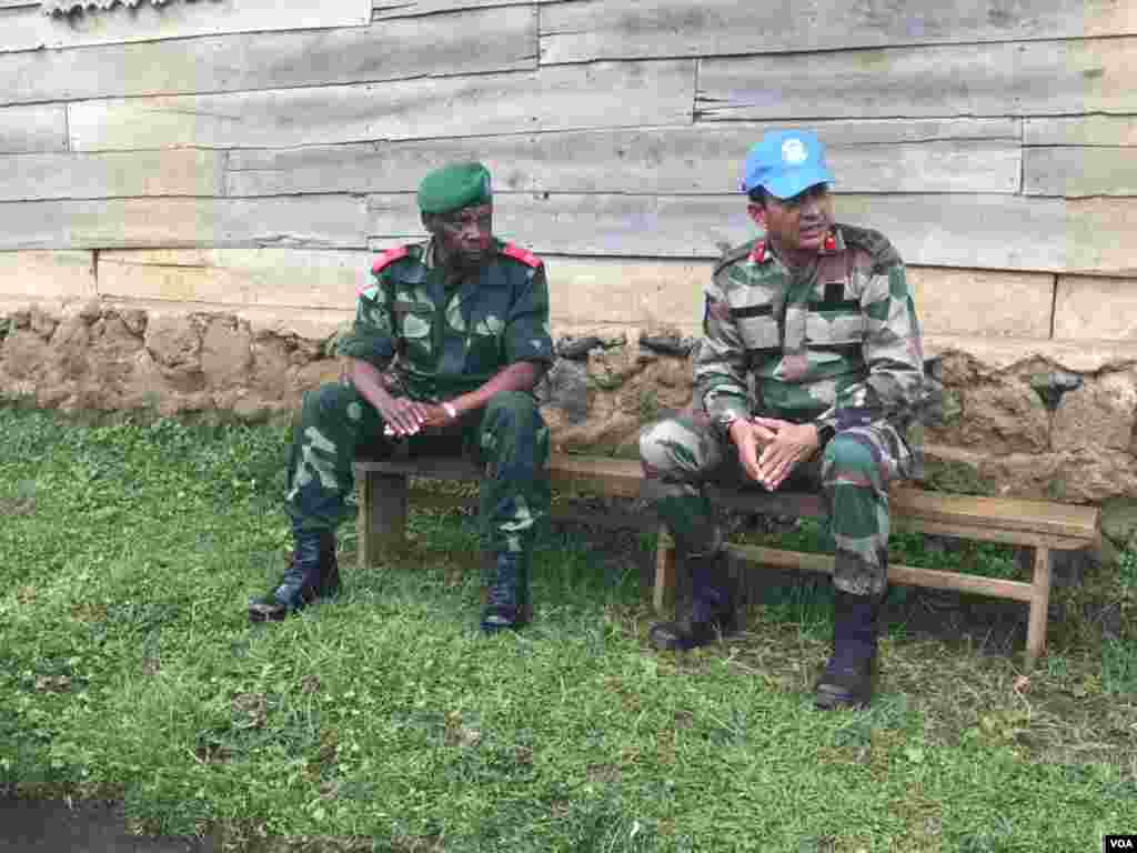 The Joint Congo army and UN Organization Stabilization Mission in the DRC (MONUSCO) crackdown on M23 rebels. Photo by Austere Malivika.