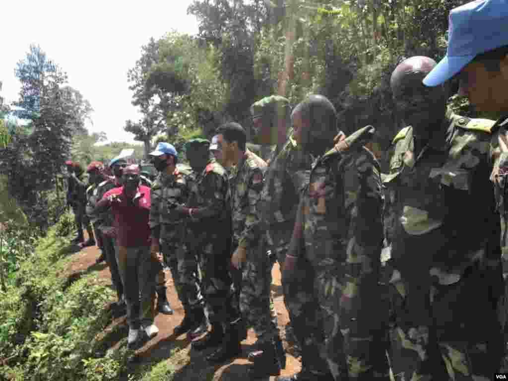 The Joint Congo army and UN Organization Stabilization Mission in the DRC (MONUSCO) crackdown on M23 rebels. Photo by Austere Malivika.