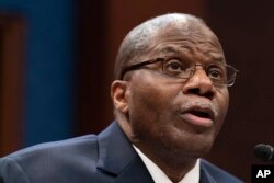 Under Secretary of Defense for Intelligence and Security Ronald Moultrie speaks during the May 17, 2022 hearing of the House on "Unidentified Aerial Phenomena."