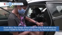 VOA60 Africa - South Africa may be entering fifth wave of COVID-19 infections