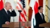 美国总统拜登与日本首相岸田文雄2022年5月23日会谈后共同见记者。（路透社）