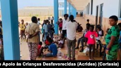 Crianças em Cabo Verde