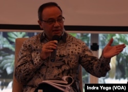 Juru Bicara Kementerian Luar Negeri Teuku Faizasyah (VOA/Indra Yoga)