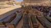 L'Egypte dévoile des statues et des sarcophages découverts à Saqqara