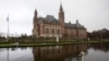 En esta imagen de archivo, vista del exterior de la Corte Internacional de Justicia de la ONU, en La Haya, Holanda, el 2 de febrero de 2018. (AP Foto/Peter Dejong, archivo)