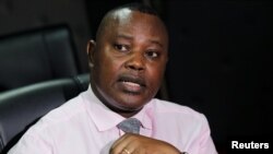 FILE - George Kinoti, Kenya's director of criminal investigations, speaks during a Reuters interview at his office in Nairobi, July 23, 2019. Kinoti says two Kenyan nationals are wanted for drug and wildlife trafficking worth millions of dollars. 