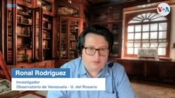 Ronal Rodríguez, investigador y vocero del Observatorio de Venezuela de la Universidad del Rosario