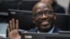 L'ancien dirigeant politique ivoirien Charles Ble Goude avant l'ouverture d'une audience de la chambre d'appel de la CPI, à La Haye, le 6 février 2020.