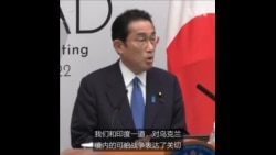 岸田文雄：四国集团反对用武力改变现状